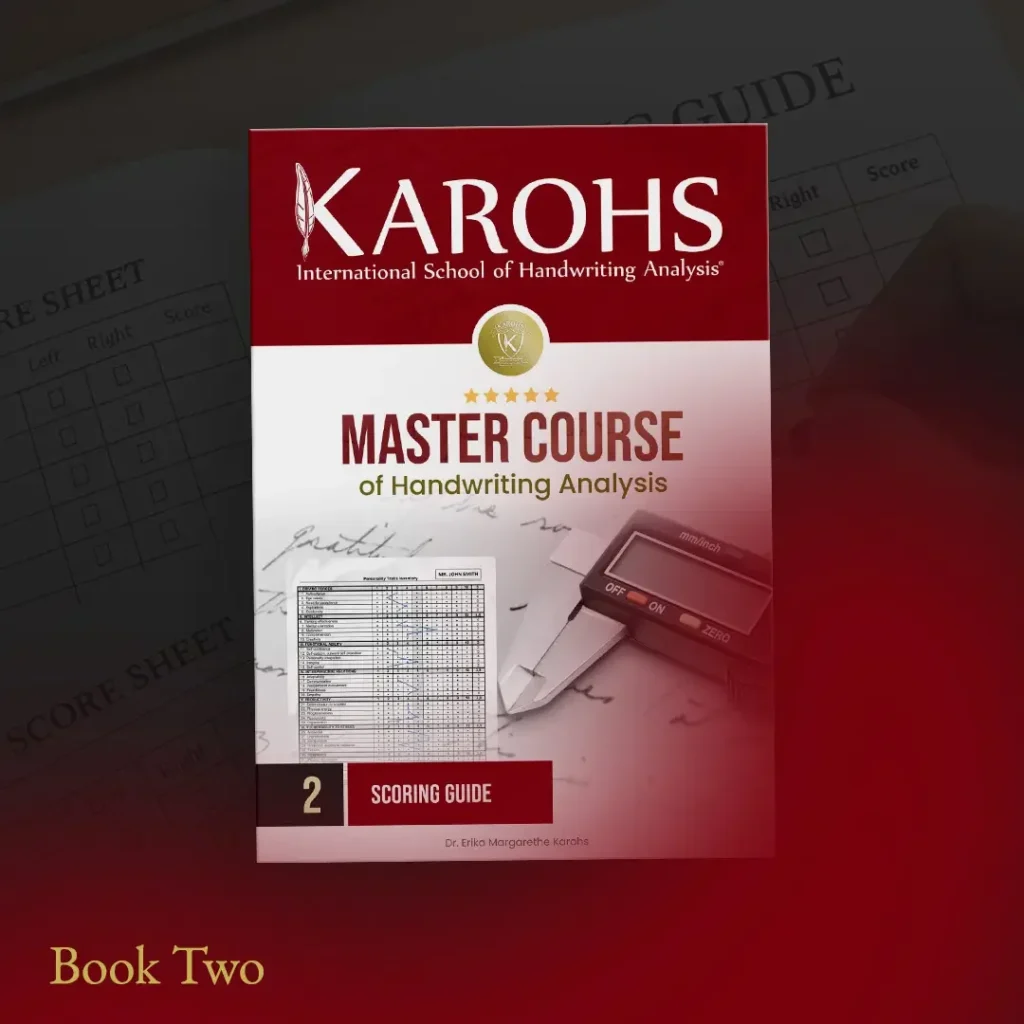 Book Two - Scoring Guide - Master Course of Handwriting Analysis (CMHA) - Graphology