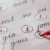 Letters i and t on handwriting